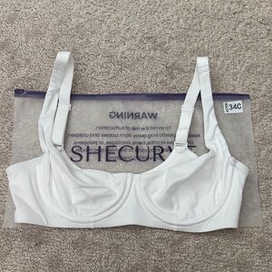 Shecurve White Underwire Bra